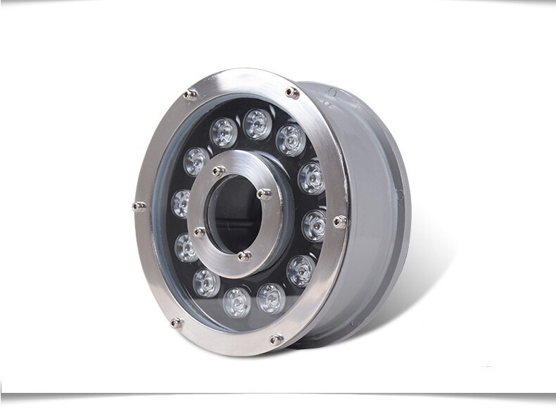 8pcs 6W 9W 12W 18W IP68 DMX512 Control RGB LED Fountain Light DC 24V Swimming Pool Light 12v Underwater Lights For Ponds