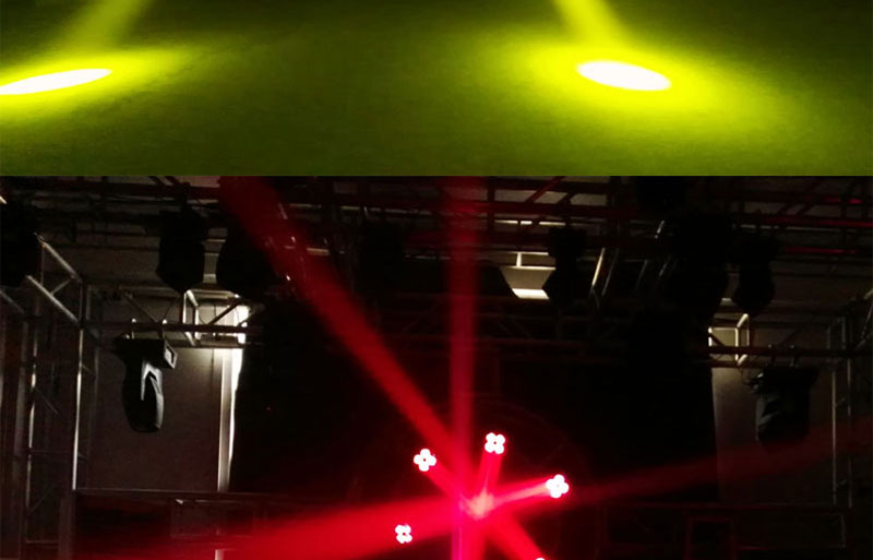 4x10w RGBW Mini Beam Light DMX512 LED Display Moving Head Light Professional DJ Bar Party Show Stage Light LED Stage Machine