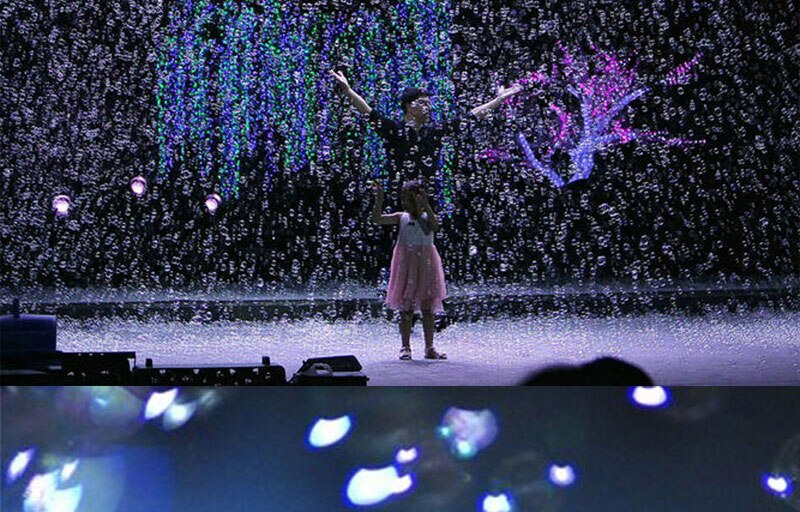 300w 2.5L Big Bubble Machine Wireless Remote Panel Control Professional DJ Bar Party Show Stage Machine