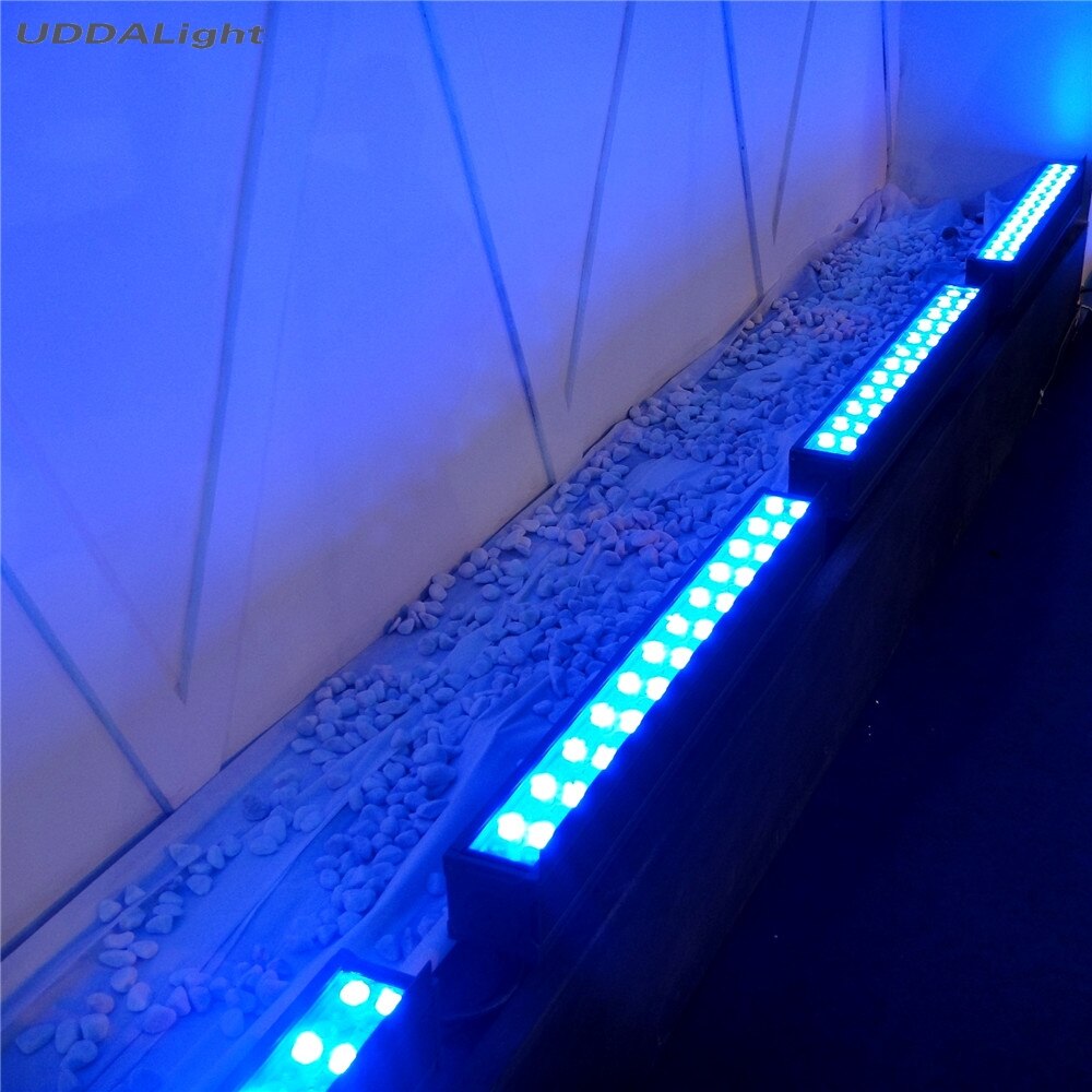 10Pcs/Lot rgb wall washer light ip65 24w rgb dmx512 taiwan Epistar 120lm/w L1000mm*W46mm*H46mm