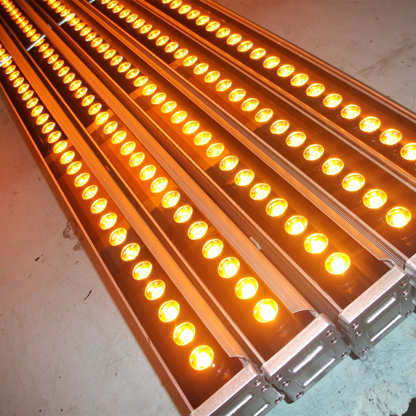 10Pcs/Lot rgb wall washer light ip65 72w led light DMX512 RGB WHITE WARM WHITE 51*58*1000MM