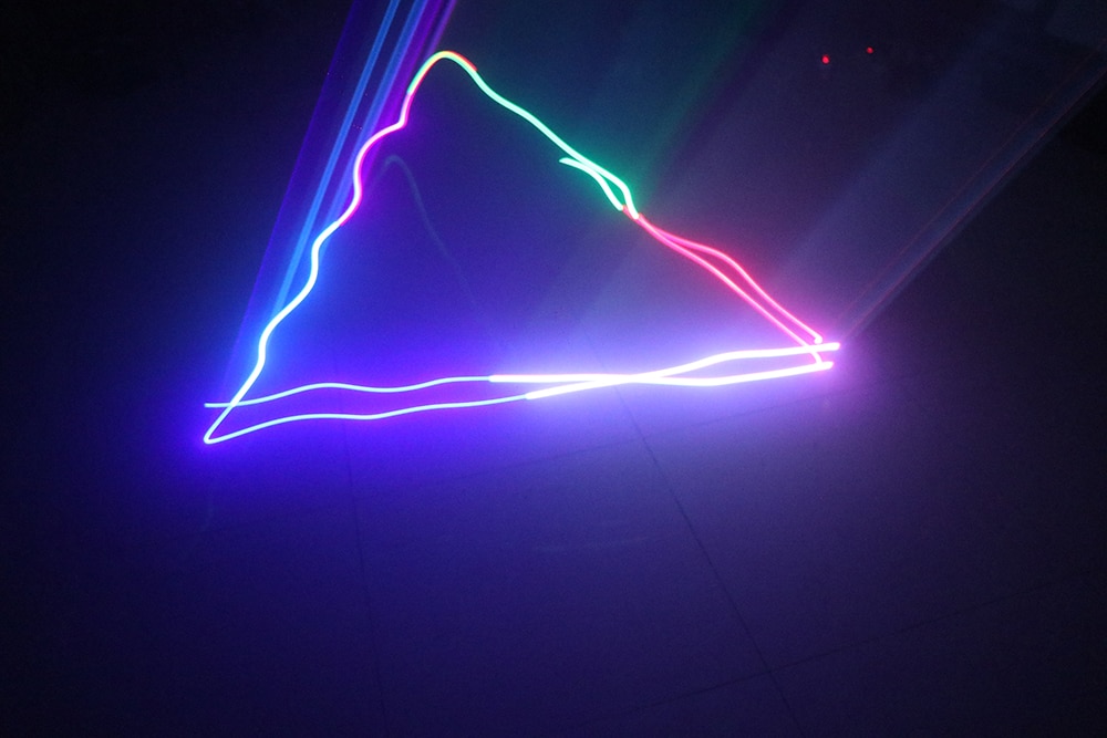 500MW RGB Laser Light 3D Laser Disco Lights Party Lights Professional Lighting Stage Lighting Effect Commercial
