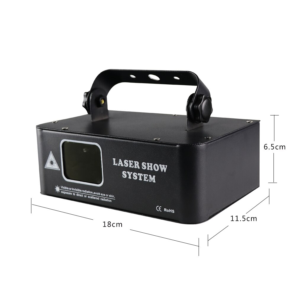 500MW RGB Laser Light 3D Laser Disco Lights Party Lights Professional Lighting Stage Lighting Effect Commercial
