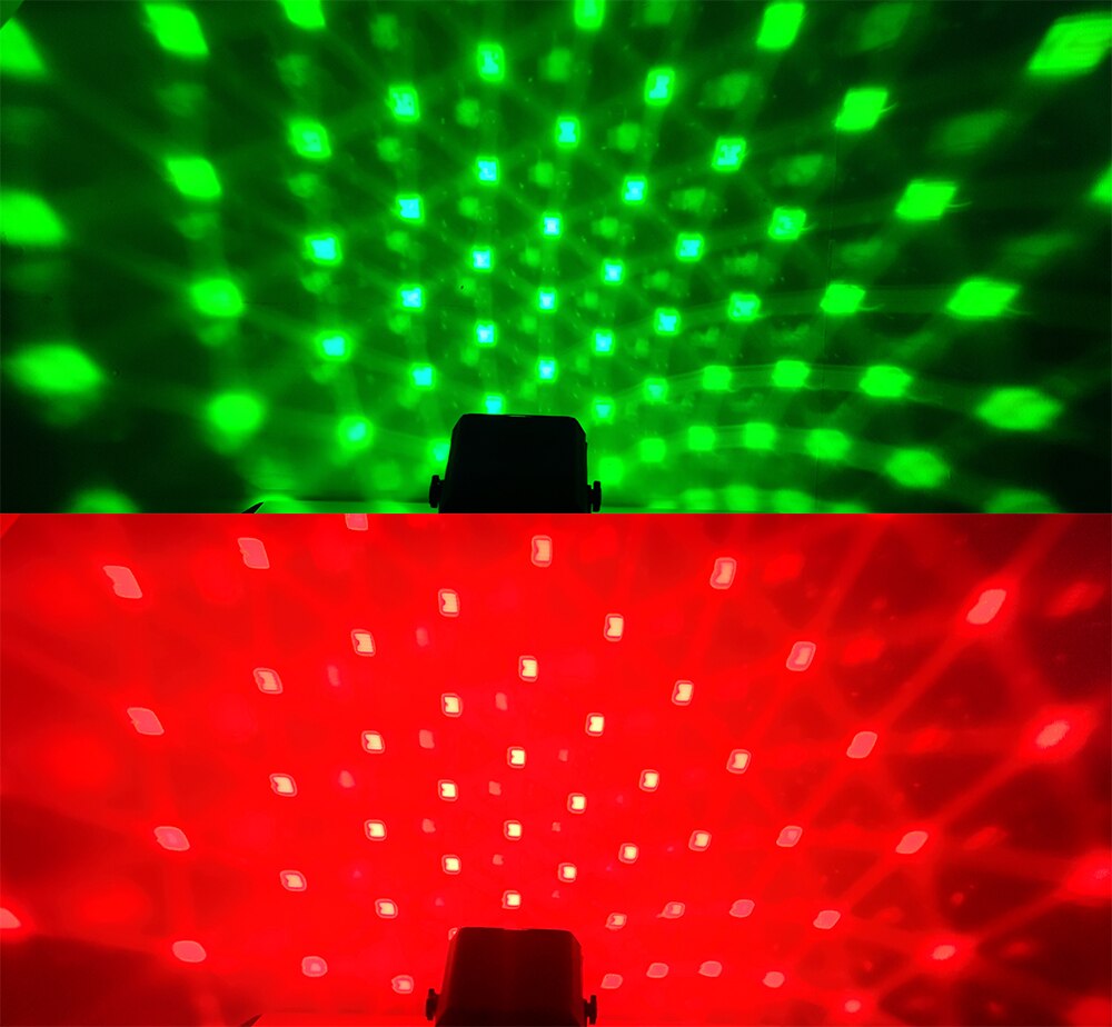 Magic Ball Laser 2in1 Effect Light Stage Party Light Christmas DJ Projection Music Rhythm Pattern Light Laser Light