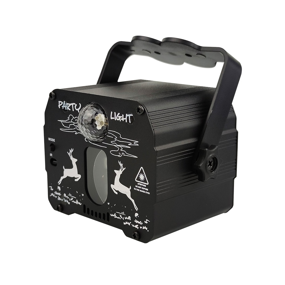 Magic Ball Laser 2in1 Effect Light Stage Party Light Christmas DJ Projection Music Rhythm Pattern Light Laser Light