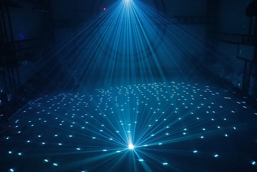 500MW Full-color Starry Sky Light Party KTV Christmas Light Voice Control Dream Laser Light Firefly Starry Party Lights Laser