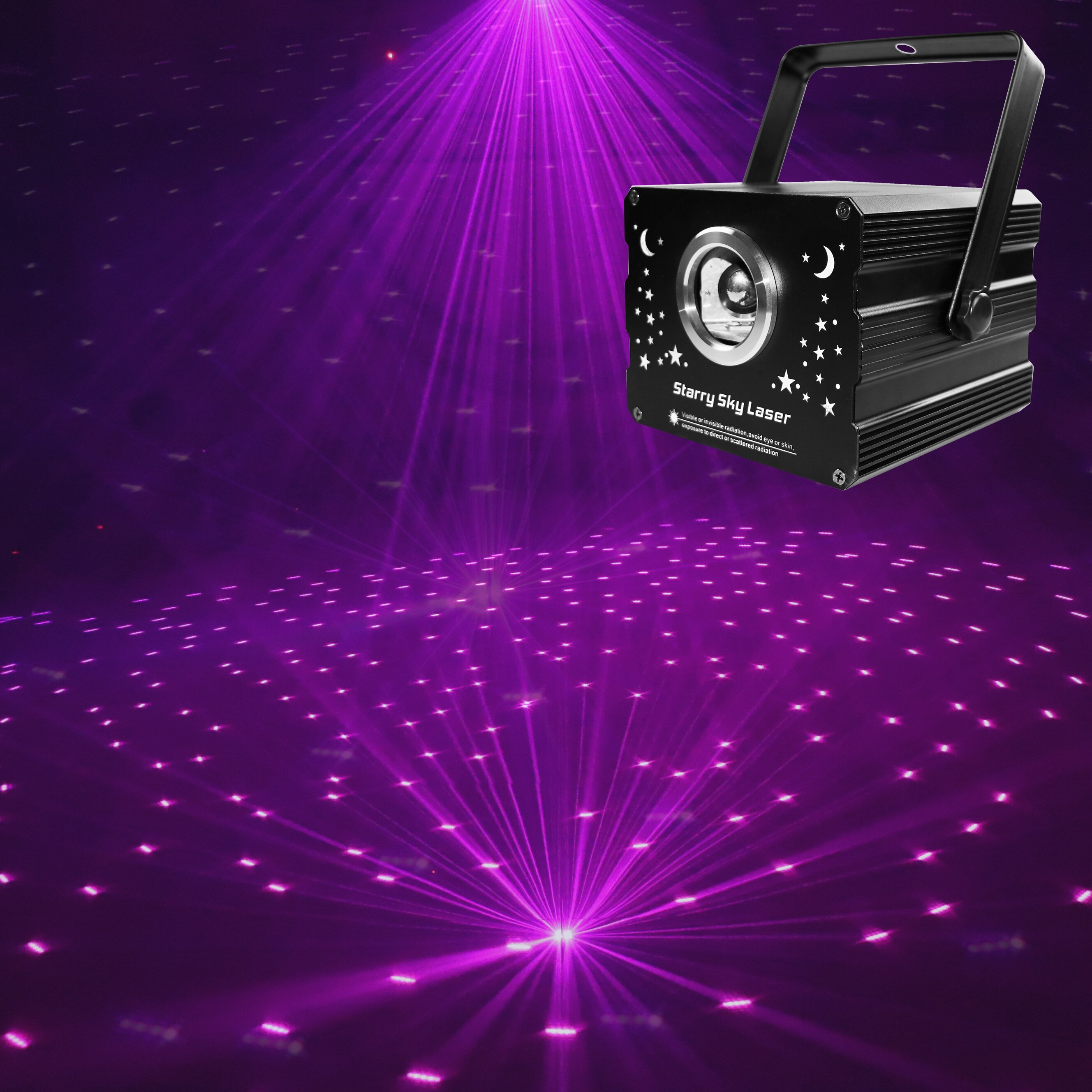 500MW Full-color Starry Sky Light Party KTV Christmas Light Voice Control Dream Laser Light Firefly Starry Party Lights Laser