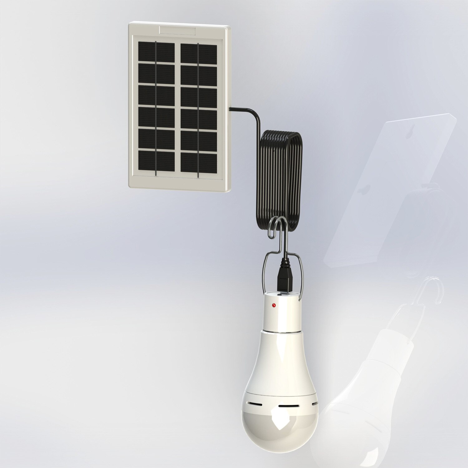 7W 9W 480 600LM Portable LED Solar Remote Control Bulb Solar Light Home Outdoor Lighting LED Solar Bulb Light Garden Light