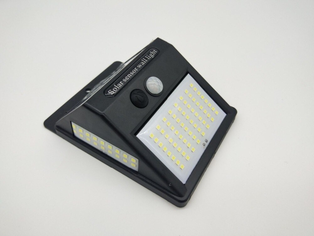 PIR Motion Sensor Solar Powered Sunlight Street Light 140 100 LED Solar Light Outdoor Solar Lamp for Garden Decoration