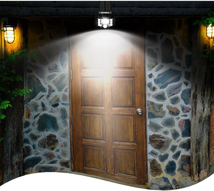 LED Outdoor Waterproof Solar Courtyard Lighting Decoration Wall Lamp