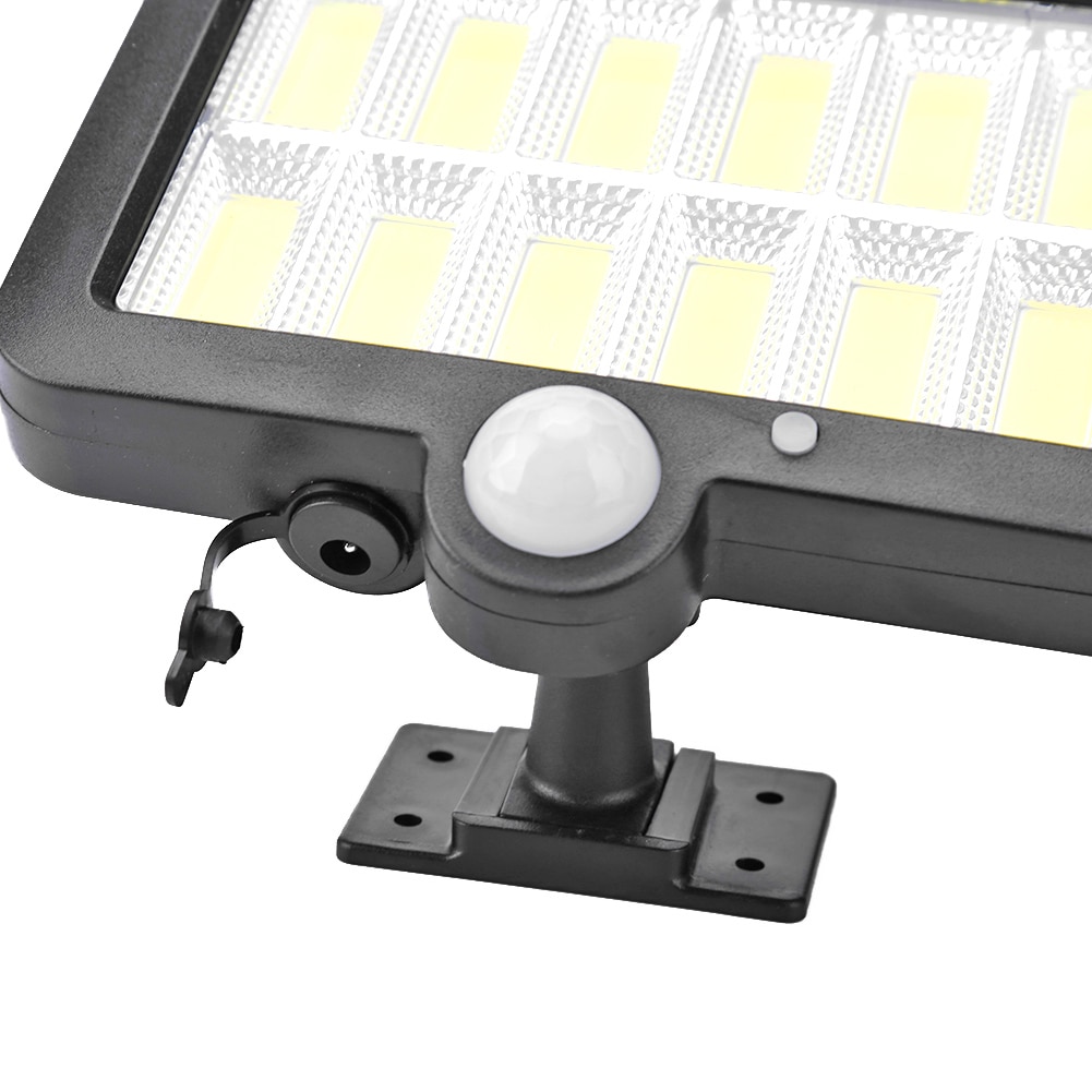 160LED Solar Powered Wall Light Outdoors Waterproof PIR Motion Sensor Lighting Courtyard Street Solar Lamp for Garden Decoration