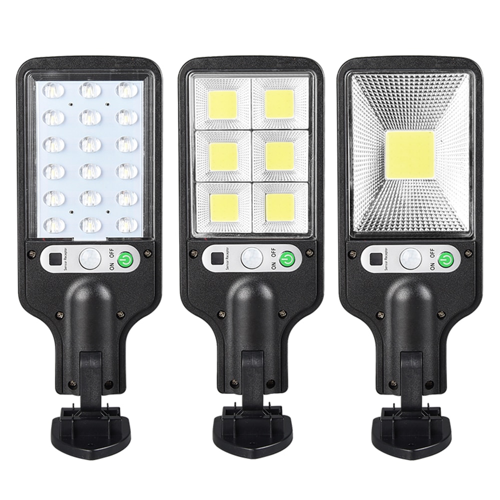 LED Solar Wall Light Outdoors Motion Sensor Remote Control Waterproof Street Solar Powered Lamp for Garden Decoration Lights
