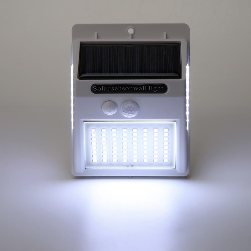 100LED Solar Wall Light Outdoors Motion Sensor IP65 Waterproof Three-sided yard Street Solar Lamp Garden Decoration Lighting