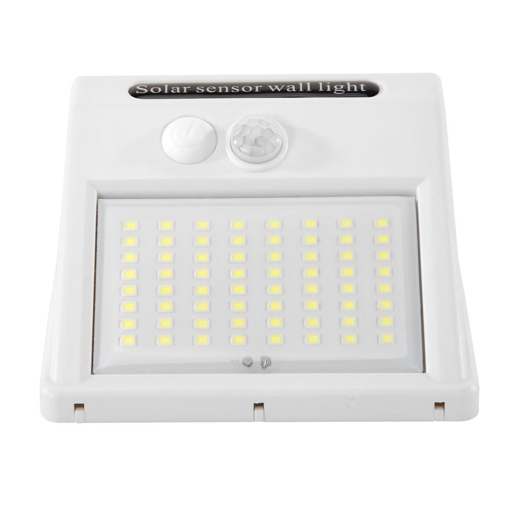 100LED Solar Wall Light Outdoors Motion Sensor IP65 Waterproof Three-sided yard Street Solar Lamp Garden Decoration Lighting