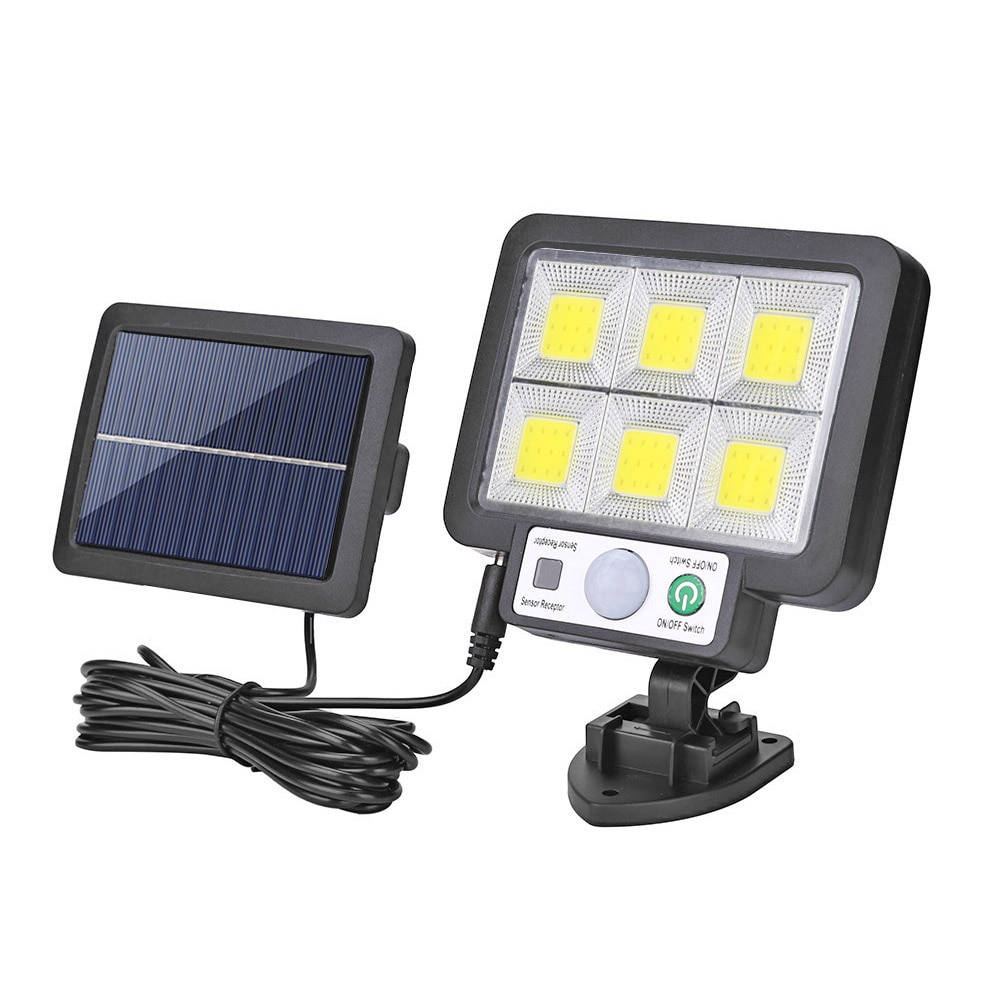 LED Solar Wall Light Outdoors Waterproof Motion Sensor Induction Street Security Split Solar Wall Lamp for Garden Decor Lighting