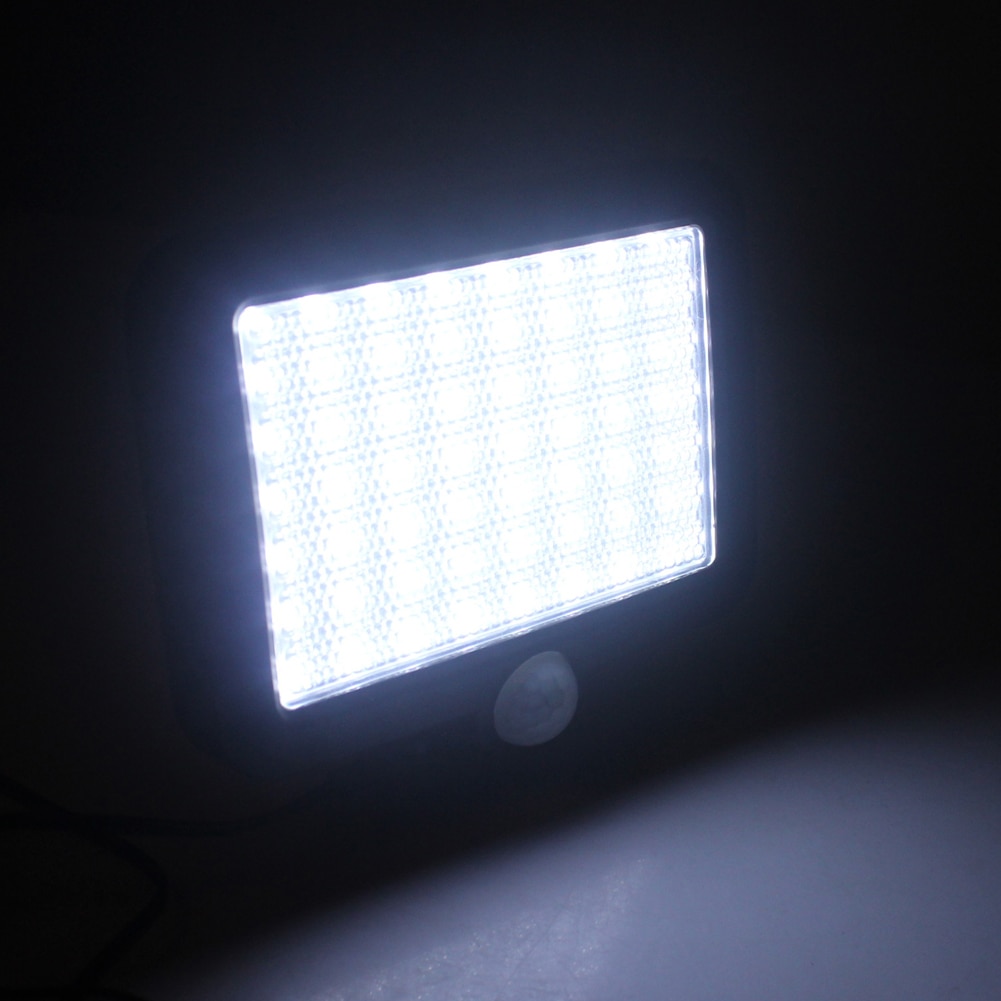 150/160 LED COB Rechargeable Solar Light Outdoors PIR Motion Sensor Lamp Waterproof Solar Street Wall Light Garden Decoration