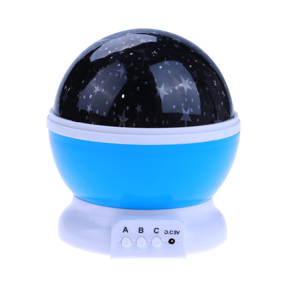 3 in 1 Star Sky Projector Star LED Night Light Music Player Waving Lights 360 Degree Rotation Night Lighting Lamp