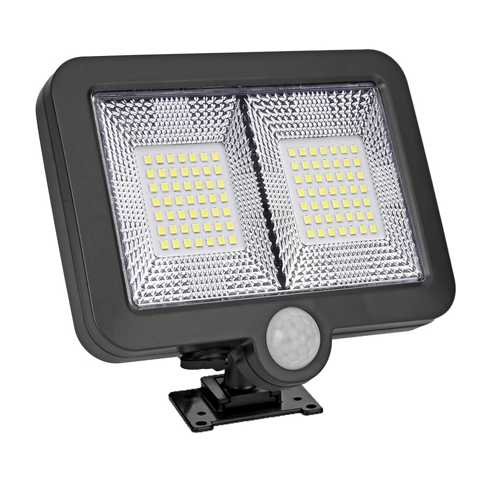 160LED Solar Powered Light Outdoors Waterproof PIR Motion Sensor Courtyard Street Lighting for Garden Decoration Solar Wall Lamp