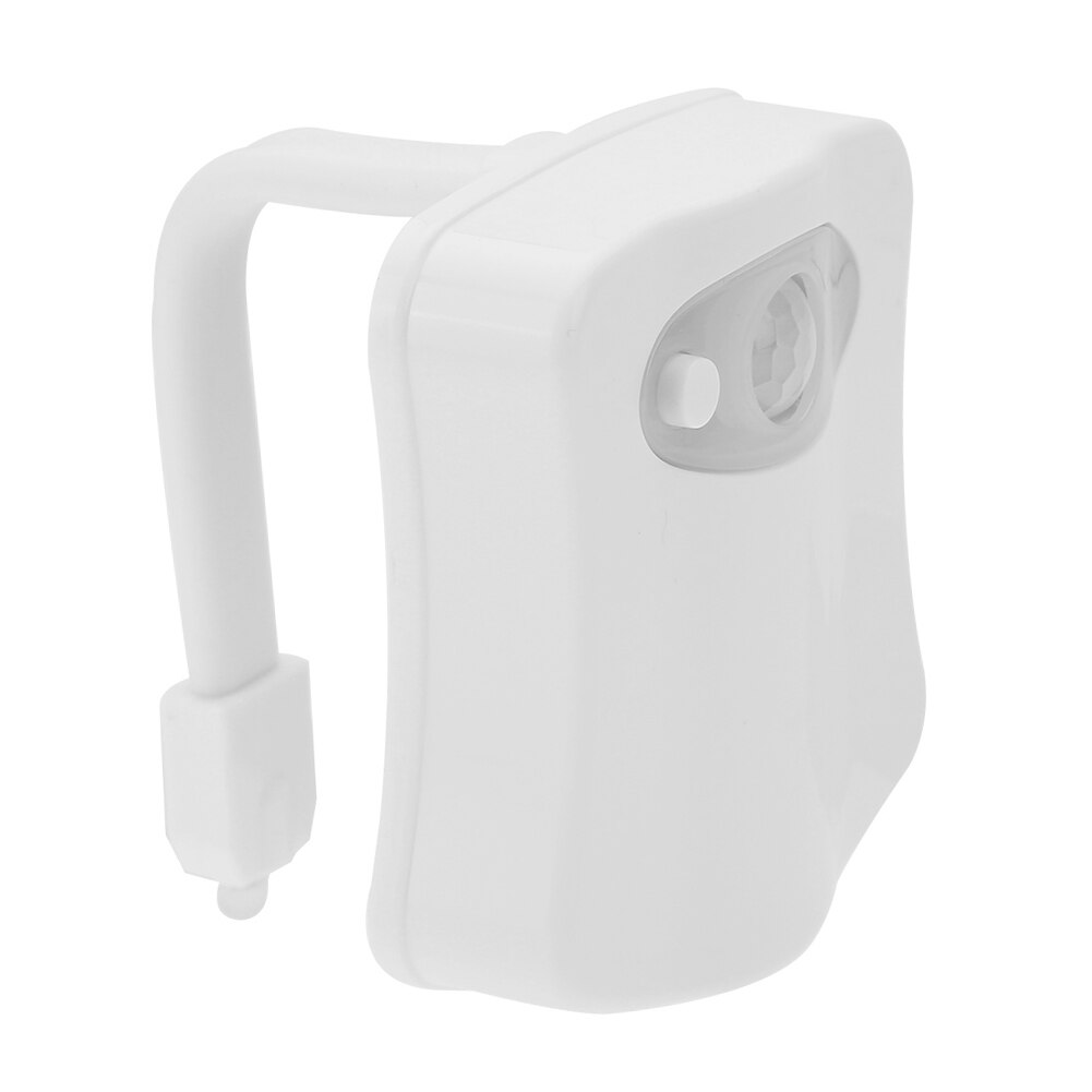 LED Luminaria WC Toilet Hanging Backlight Multi Function Smart Body Motion Sensor Battery Powered Toilet Seat Night Light