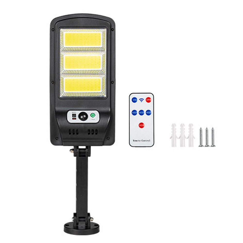 Automatic Solar Wall Light Outdoor Waterproof Solar Lamp Remote Control Motion Sensor Lamps Garden Courtyard Decoration Lighting