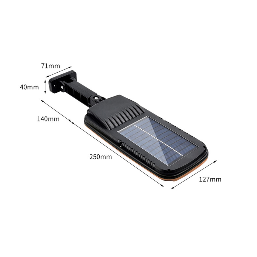 168LED Solar Light Outdoors PIR Motion Sensor Remote Control Street Solar Wall Lamp Waterproof Garden Decoration Lights Dropship