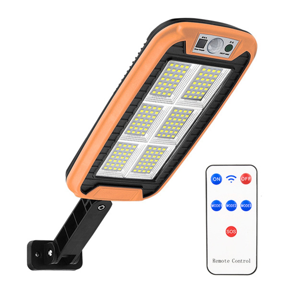 240COB Solar Light Outdoors PIR Motion Sensor Wall Lights Waterproof Remote Control Street Solar Lamp for Garden Decoration