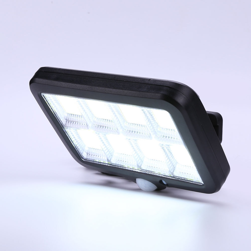 160LED Solar Powered Wall Lamp 3 Work Modes Solar Light Outdoors Waterproof Human Motion Sensor Street Garden Decoration Lamps