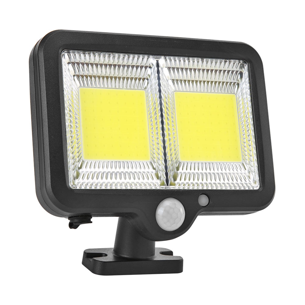 160LED Solar Powered Wall Lamp 3 Work Modes Solar Light Outdoors Waterproof Human Motion Sensor Street Garden Decoration Lamps
