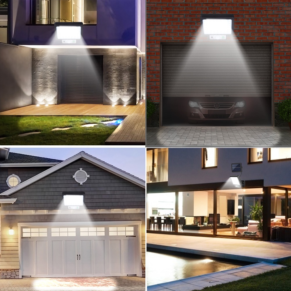 LED Split Solar Wall Light Waterproof Motion Sensor Induction Street Security Outdoor Solar Lamp Garden Decoration 56 LED/72 COB