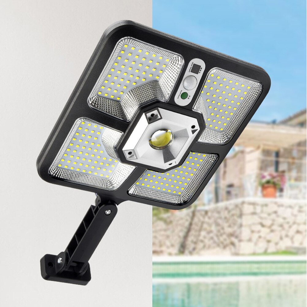 Solar Street Lights Outdoor Solar Lamp With 3 Light Mode Waterproof Motion Sensor Security Lighting for Garden Patio Path Yard