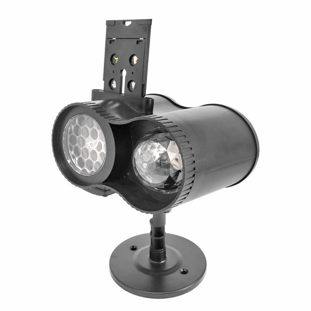 LED Laser Projector Night Lights 16 Cards Outdoor Stage Lighting Effect Holiday Christmas Atmosphere Special Projection Lamp