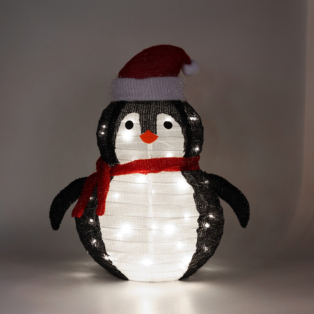 Christmas Decor 40 LED Fairy String Lights Penguin Fairy Lantern Xmas New Year Ornaments Halloween Festival Bar Home Party Decor
