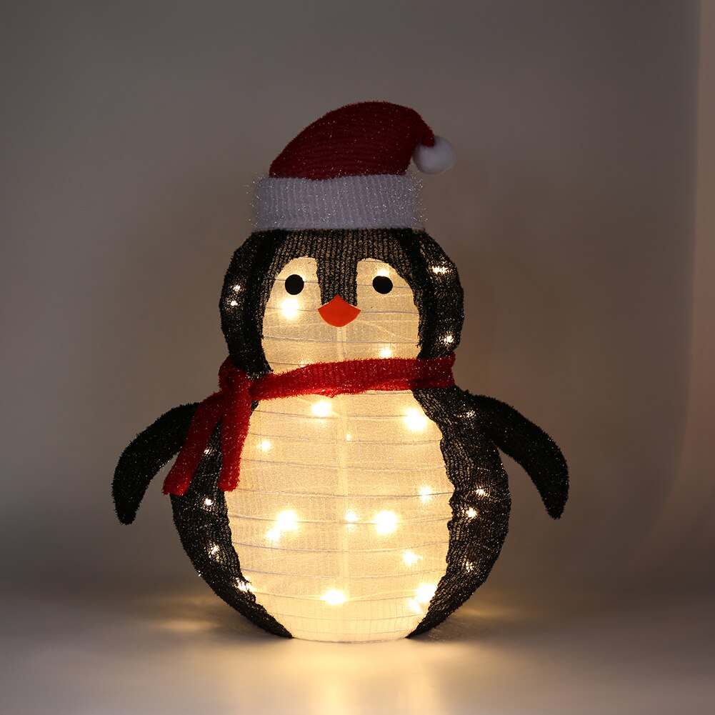 Christmas Decor 40 LED Fairy String Lights Penguin Fairy Lantern Xmas New Year Ornaments Halloween Festival Bar Home Party Decor