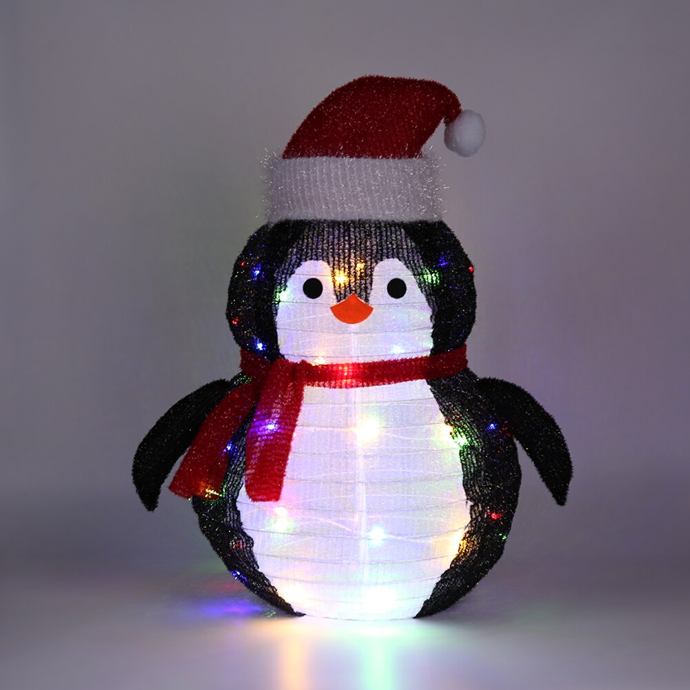 Christmas Decor 40 LED Fairy String Lights Penguin Fairy Lantern Xmas New Year Ornaments Halloween Festival Bar Home Party Decor