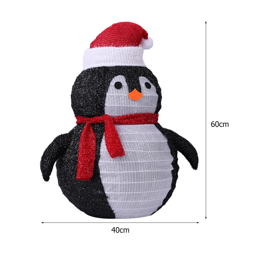 Christmas Decor 40 LED Fairy String Lights Penguin Fairy Lantern Xmas New Year Ornaments Halloween Festival Bar Home Party Decor