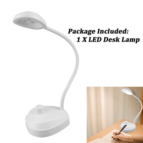 LED Desk Lamp 3-Level Foldable Dimmable Touch Table Light 6500K Portable Night Lamp Reading Eye Protection Light for Office Stud