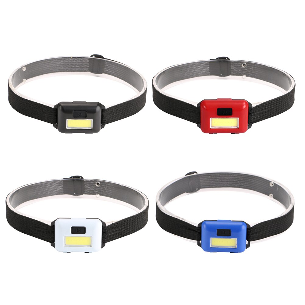 Headlight Headlamp COB LED 3 Modes Waterproof Headlamps for Camping Cycling Hiking Fishing Headlight Flashlight Head Torch Light