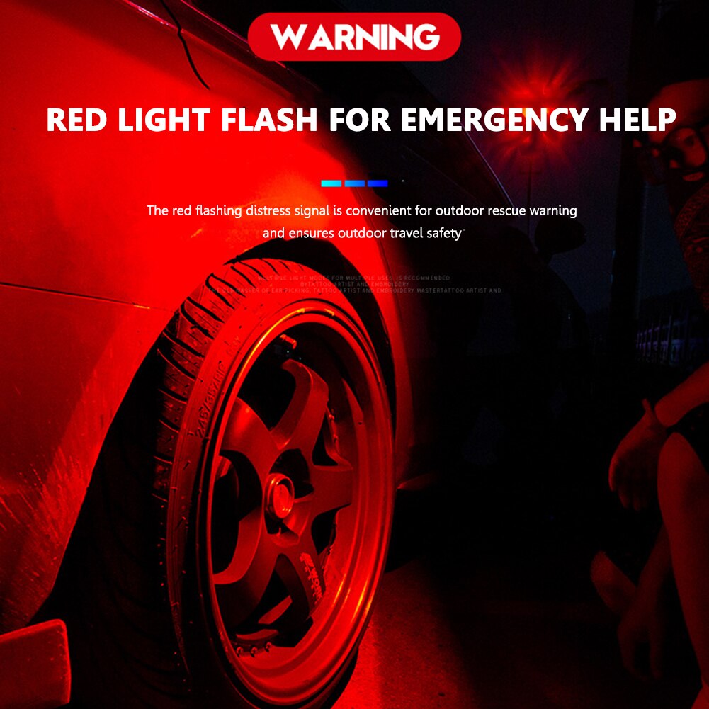 T6 Powerful Headlamp COB 10LED Flashlight Waterproof USB Rechargeble Warning Headlight Torch for Outdoor Fishing Cycling Camping