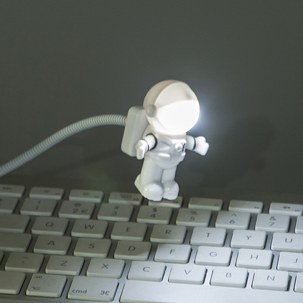 Astronaut LED Night Light Portable USB Powered Night Light DC 5V for Reading Desk Lamps Computer Laptop PC Lighting Space Lovers