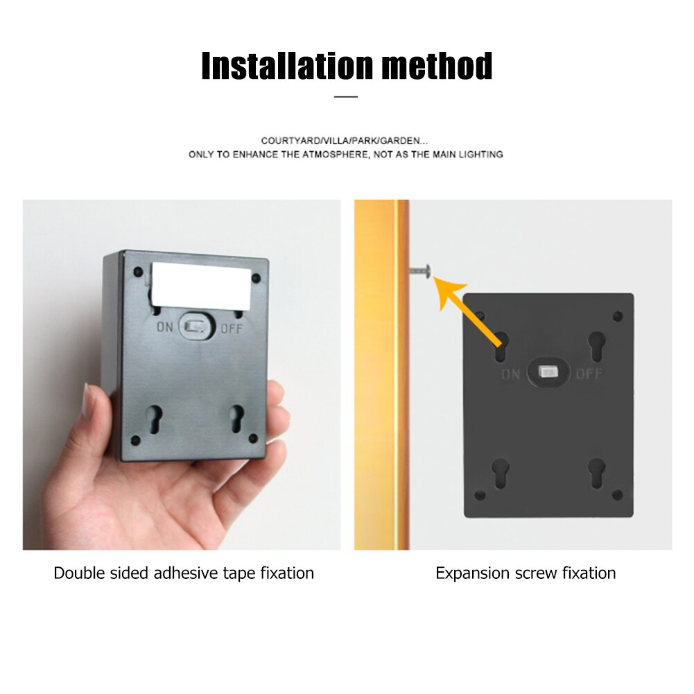 LED Solar Wall Light Outdoors Waterproof IP65 Porch Stairs Steps Wall Lamp Yard Garden Decoration Lighting Solar Lamps Dropship