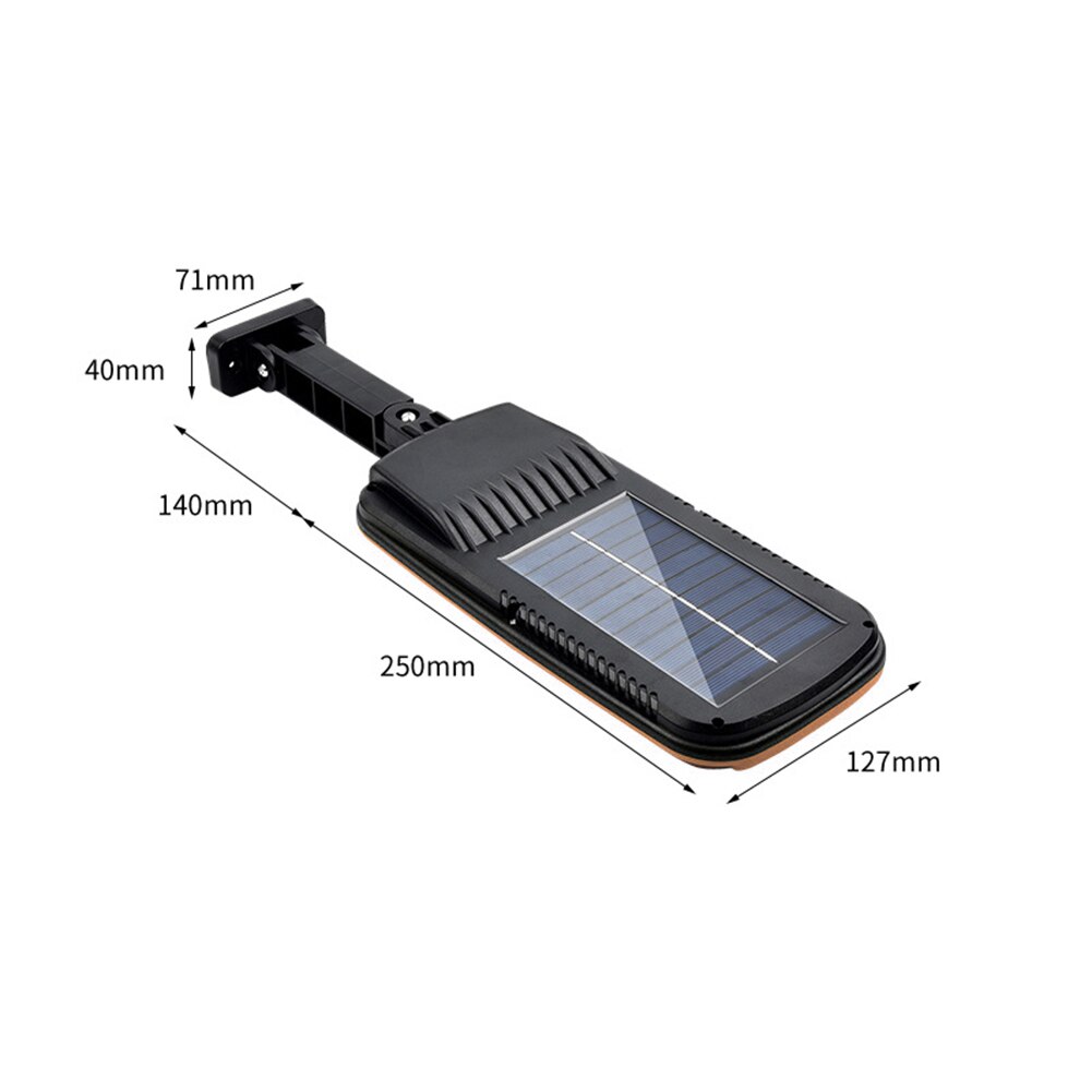 168LED Solar Light Outdoors PIR Motion Sensor Remote Control Street Solar Wall Lamp Waterproof Garden Decoration Lights Dropship