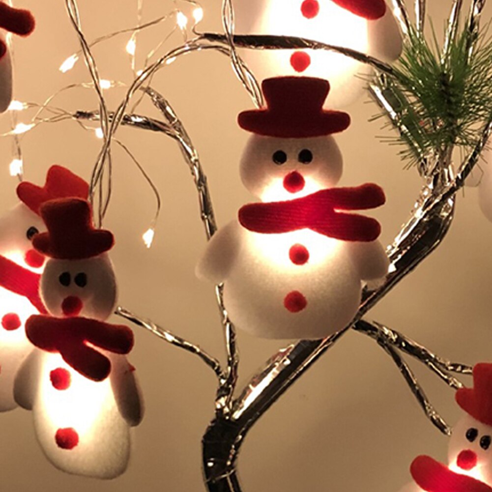 LED Christmas Fairy Garland String Light Battery Powered Lamp Xmas Decoration Lighting Indoor Home Party New Year String Lamp