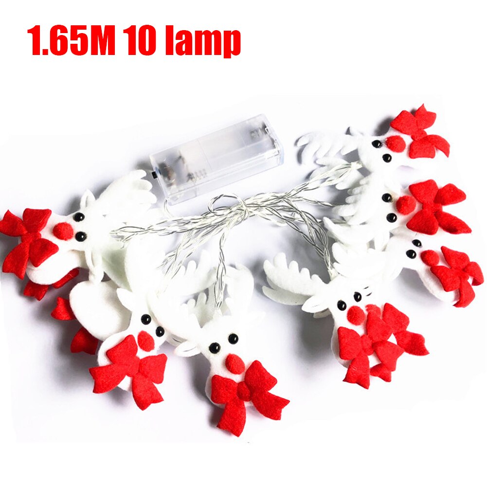 LED Christmas Fairy Garland String Light Battery Powered Lamp Xmas Decoration Lighting Indoor Home Party New Year String Lamp