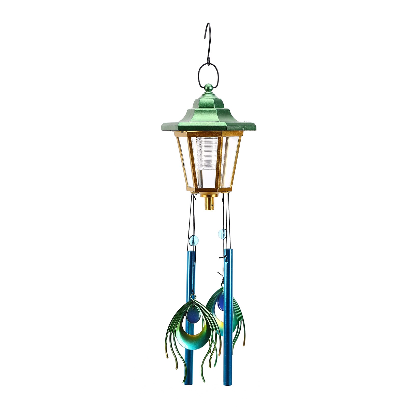 Wind Chime LED Solar Lights Outdoor Hanging Tubes Bells for Patio Balcony Yard Window Garden Decoration Wind Chimes Solar Lamps