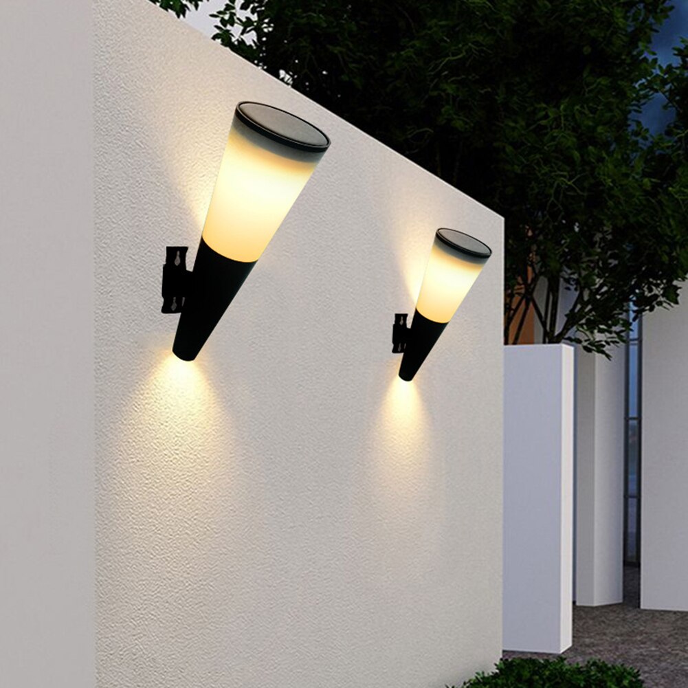 LED Solar Light Outdoor Waterproof Wall Light Corridor Decorative Atmosphere Lights for Home Garden Courtyard Decoration
