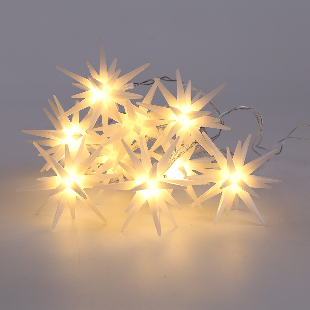 10/20 LED Star Fairy String Lights Christmas Illuminated Lighting Holiday Wedding Party Outdoor Indoor Decoration String Lamps