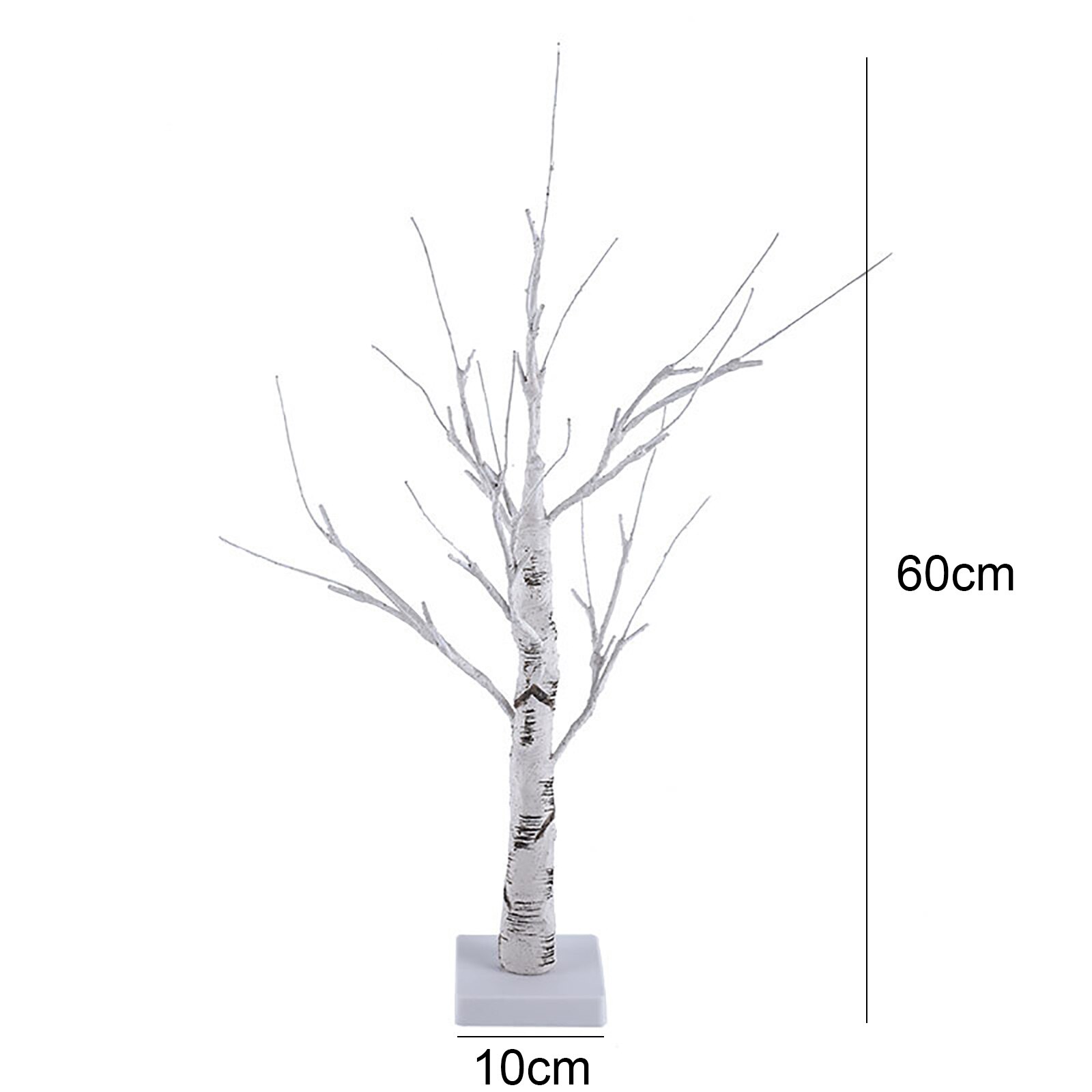 Led Fairy Night Light LED Birch Tree Night Lamp Battery USB Operated Bedside Lamp For Room Desk Holiday Christmas Lighting Decor