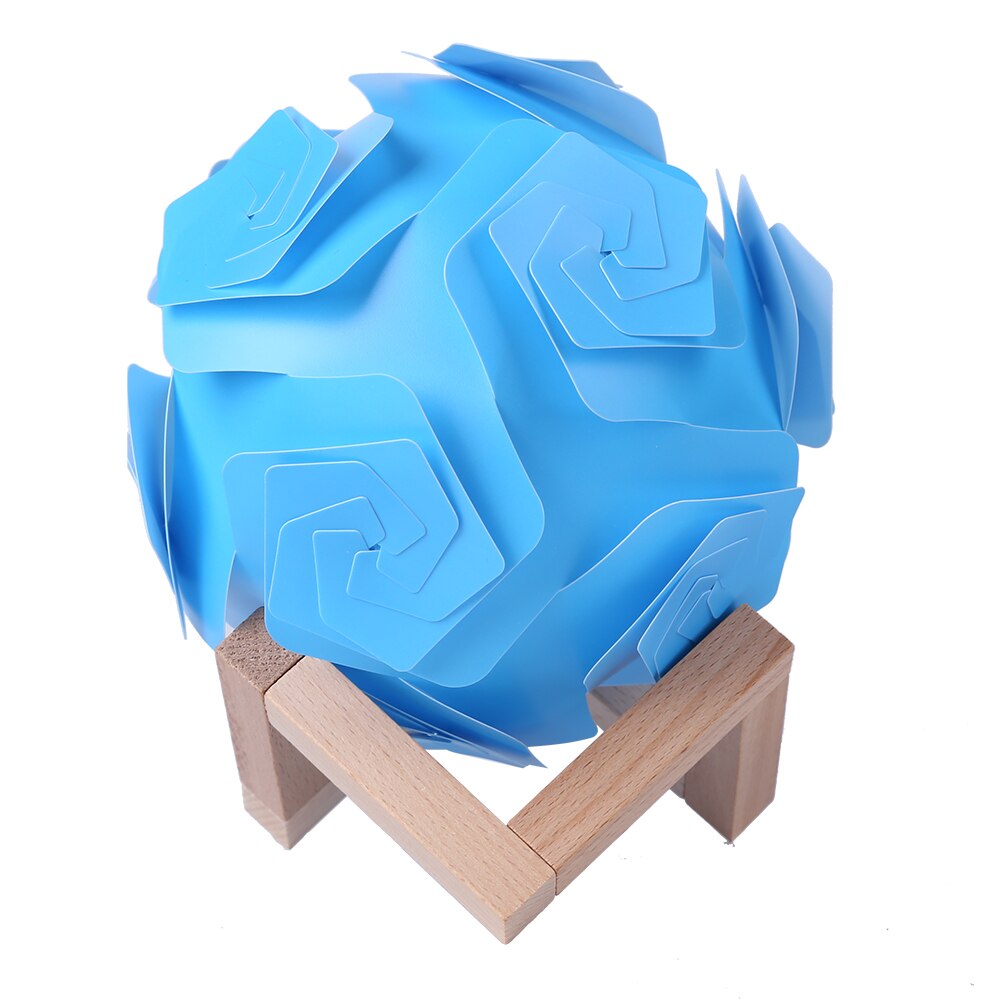 Nordic Modern Table Lamp Night Light Wooden Moon Round Ball Desk USB Light Home Bedroom Christmas Decoration Kid Children Gifts