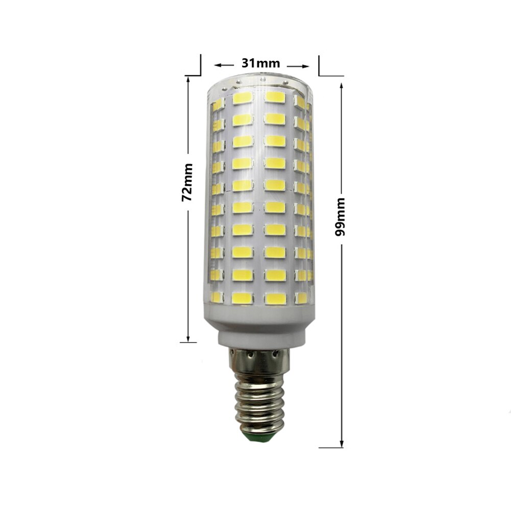 E27 E14 Corn Lamp LED Warm Cool Spotlight 20W Flicker Free 360 Beam Angle Chandelier Light Replace Halogen Lamp Chandelier Light