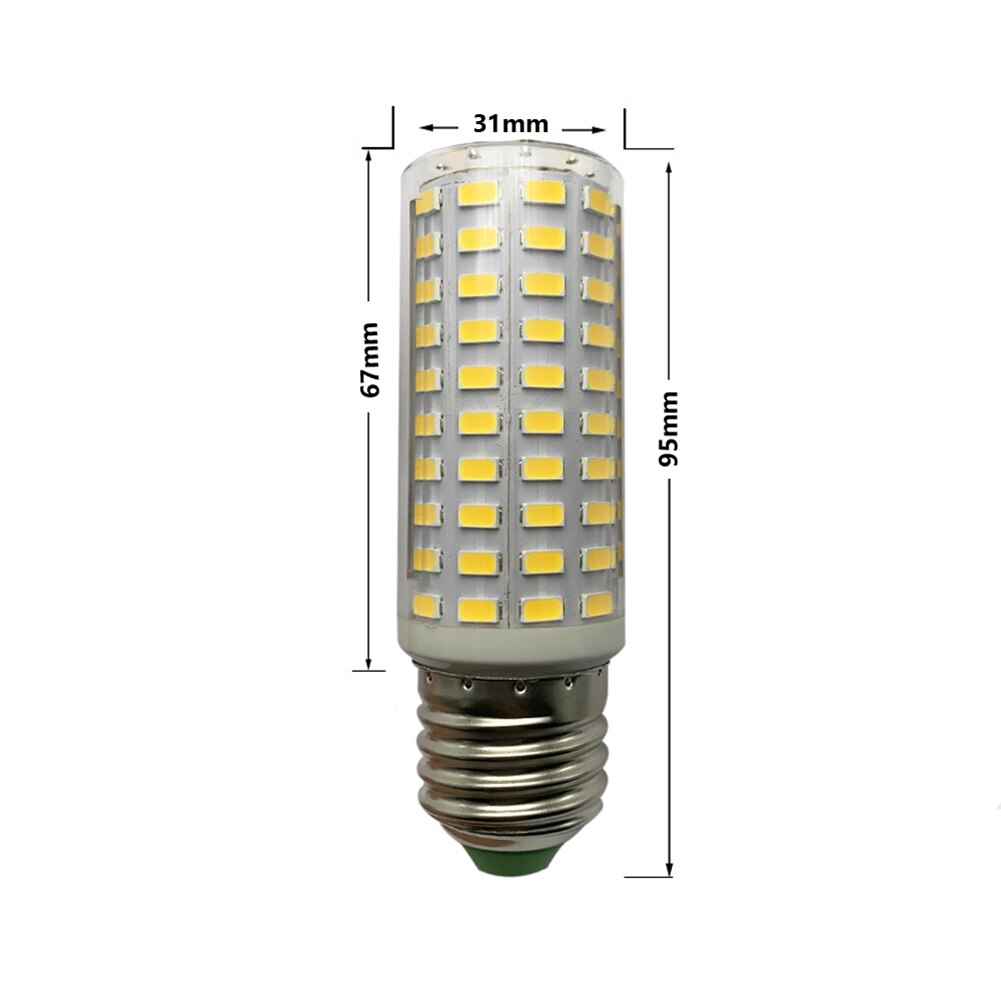 E27 E14 Corn Lamp LED Warm Cool Spotlight 20W Flicker Free 360 Beam Angle Chandelier Light Replace Halogen Lamp Chandelier Light